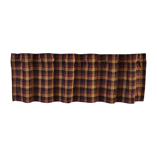 Vhc Brands Heritage Farms Rod Pocket Tailored Valance