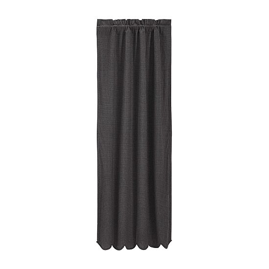 Vhc Brands Kettle Grove Plaid Rod Pocket Blackout Single Curtain Panel