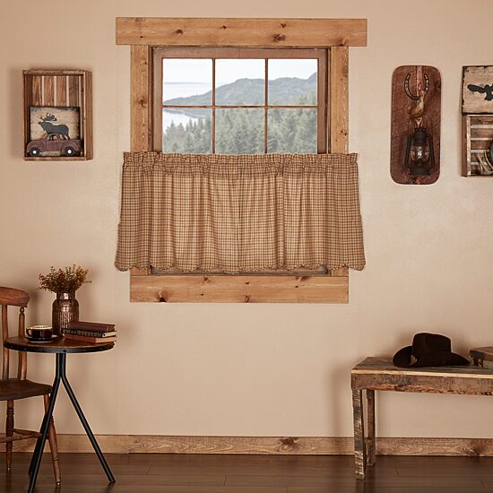 Vhc Brands Millsboro 2-pc. Rod Pocket Window Tier