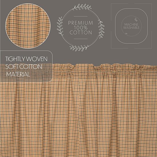 Vhc Brands Millsboro 2-pc. Rod Pocket Window Tier