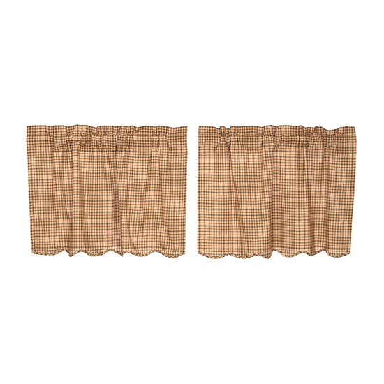 Vhc Brands Millsboro 2-pc. Rod Pocket Window Tier