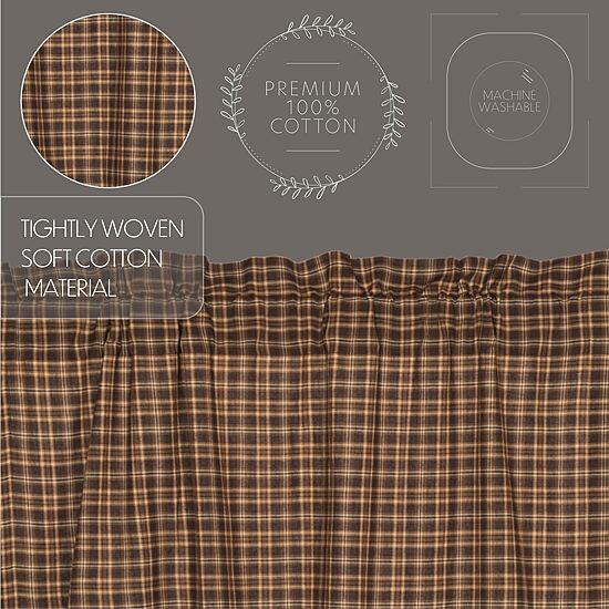 Vhc Brands Prescott Swag Rod Pocket Scallop Valance