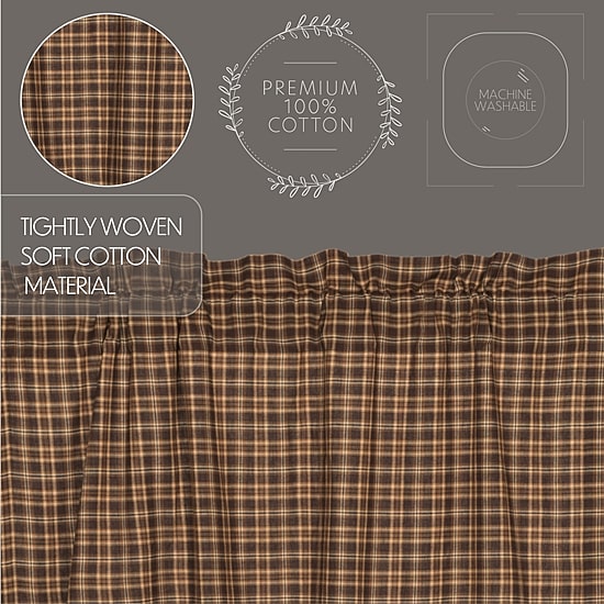 Vhc Brands Prescott 2-pc. Rod Pocket Window Tier