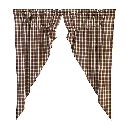 Vhc Brands Rory Prairie Rod Pocket Light-Filtering Set of 2 Curtain Panel
