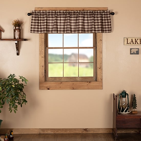 Vhc Brands Rory Rod Pocket Tailored Valance