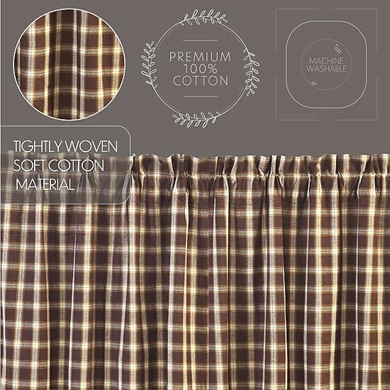 Vhc Brands Rory Rod Pocket Tailored Valance