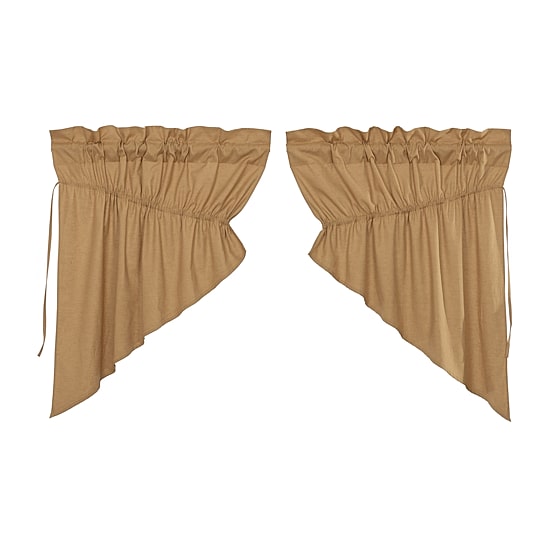 Vhc Brands Simple Life Prairie Swag Rod Pocket Tailored Valance