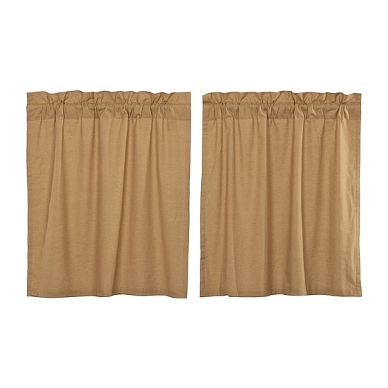Vhc Brands Simple Life 2-pc. Rod Pocket Window Tier