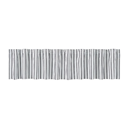 Vhc Brands Sawyer Ticking Rod Pocket Tailored Valance