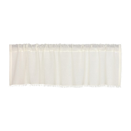 Vhc Brands Tobacco Cloth Rod Pocket Tailored Valance