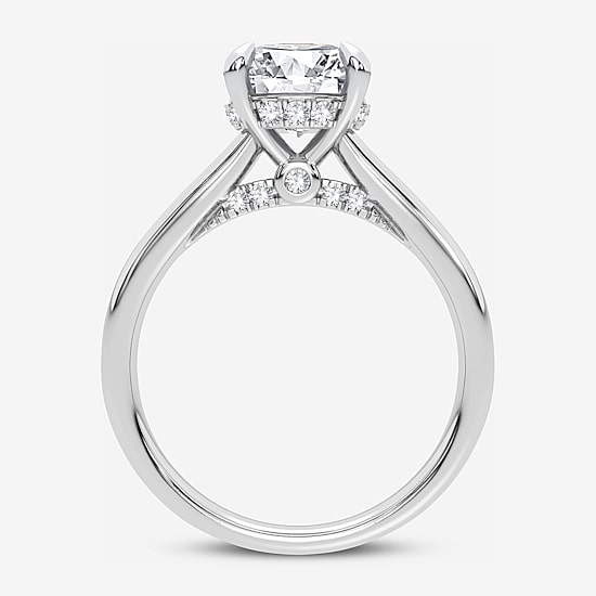 2 1/5 CT. T.W. (G-H / SI1-SI2) Lab-Grown Diamond Solitaire Engagement Ring in 14K Gold
