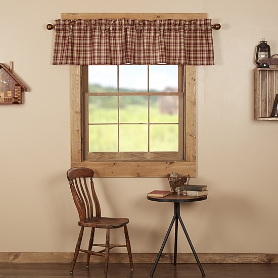Vhc Brands Beckham Rod Pocket Tailored Valance