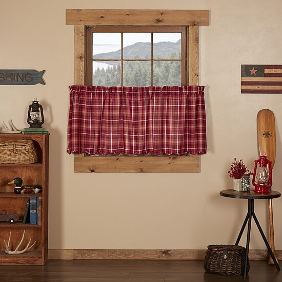 Vhc Brands Braxton 2-pc. Rod Pocket Window Tier