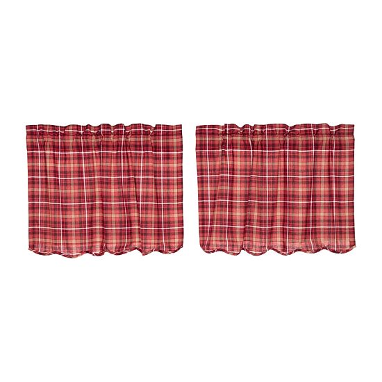 Vhc Brands Braxton 2-pc. Rod Pocket Window Tier