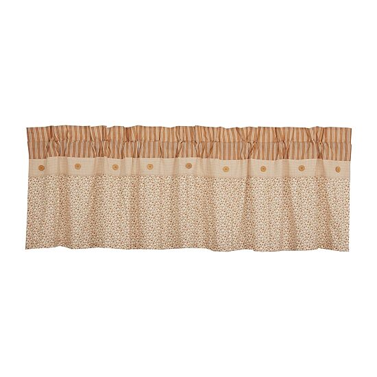 Vhc Brands Camilia Rod Pocket Tailored Valance