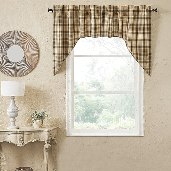 Vhc Brands Cider Mill Swag Rod Pocket Tailored Valance