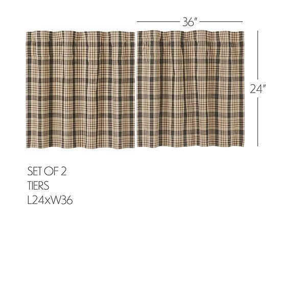 Vhc Brands Cider Mill 2-pc. Rod Pocket Window Tier