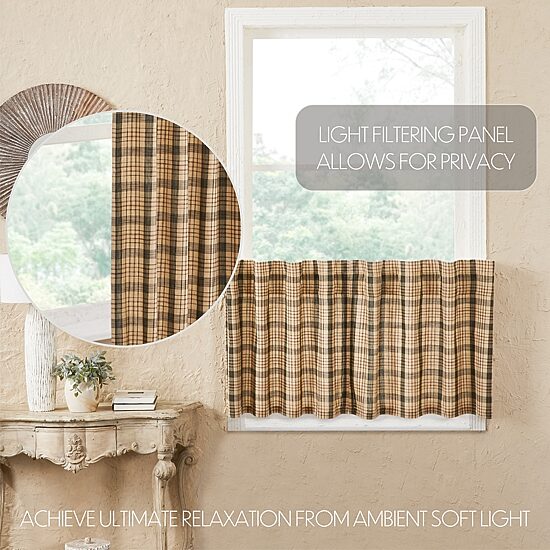 Vhc Brands Cider Mill 2-pc. Rod Pocket Window Tier