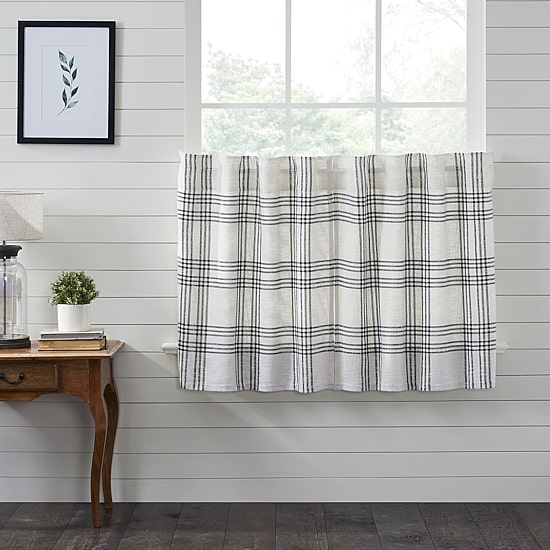Vhc Brands Country Woven Plaid 2-pc. Rod Pocket Window Tier