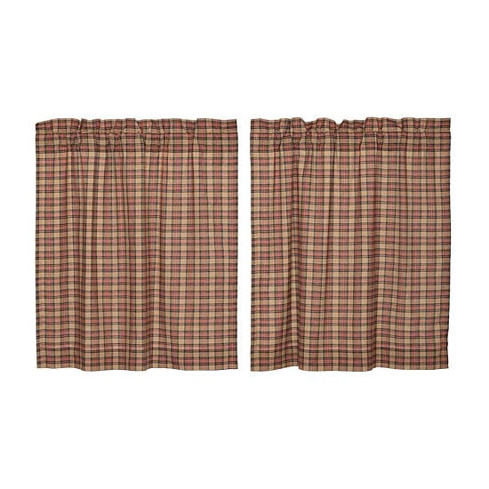 Vhc Brands Crosswoods 2-pc. Rod Pocket Window Tier