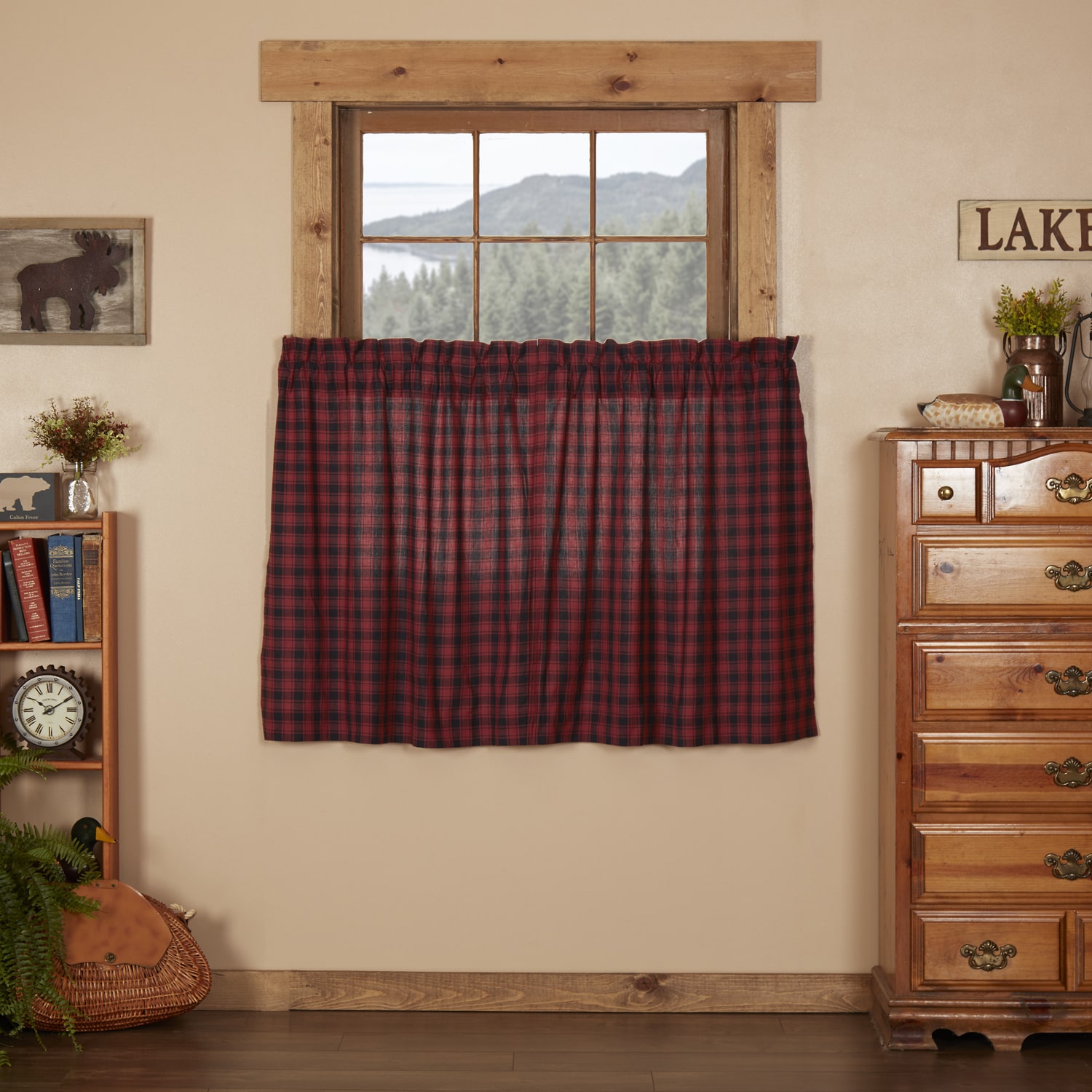 Vhc Brands Cumberland 2-pc. Rod Pocket Window Tier