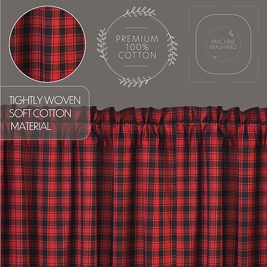 Vhc Brands Cumberland 2-pc. Rod Pocket Window Tier