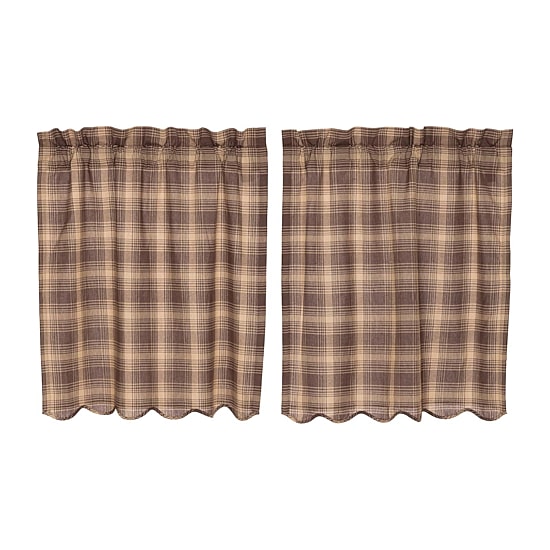 Vhc Brands Dawson Star 2-pc. Rod Pocket Window Tier