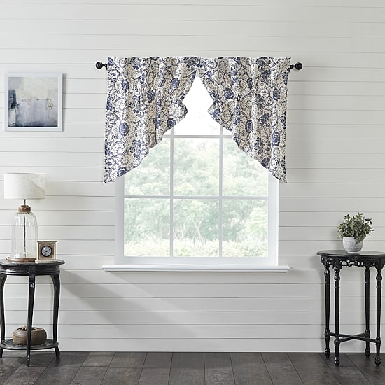 Vhc Brands Dorset Prairie Swag Rod Pocket Tailored Valance