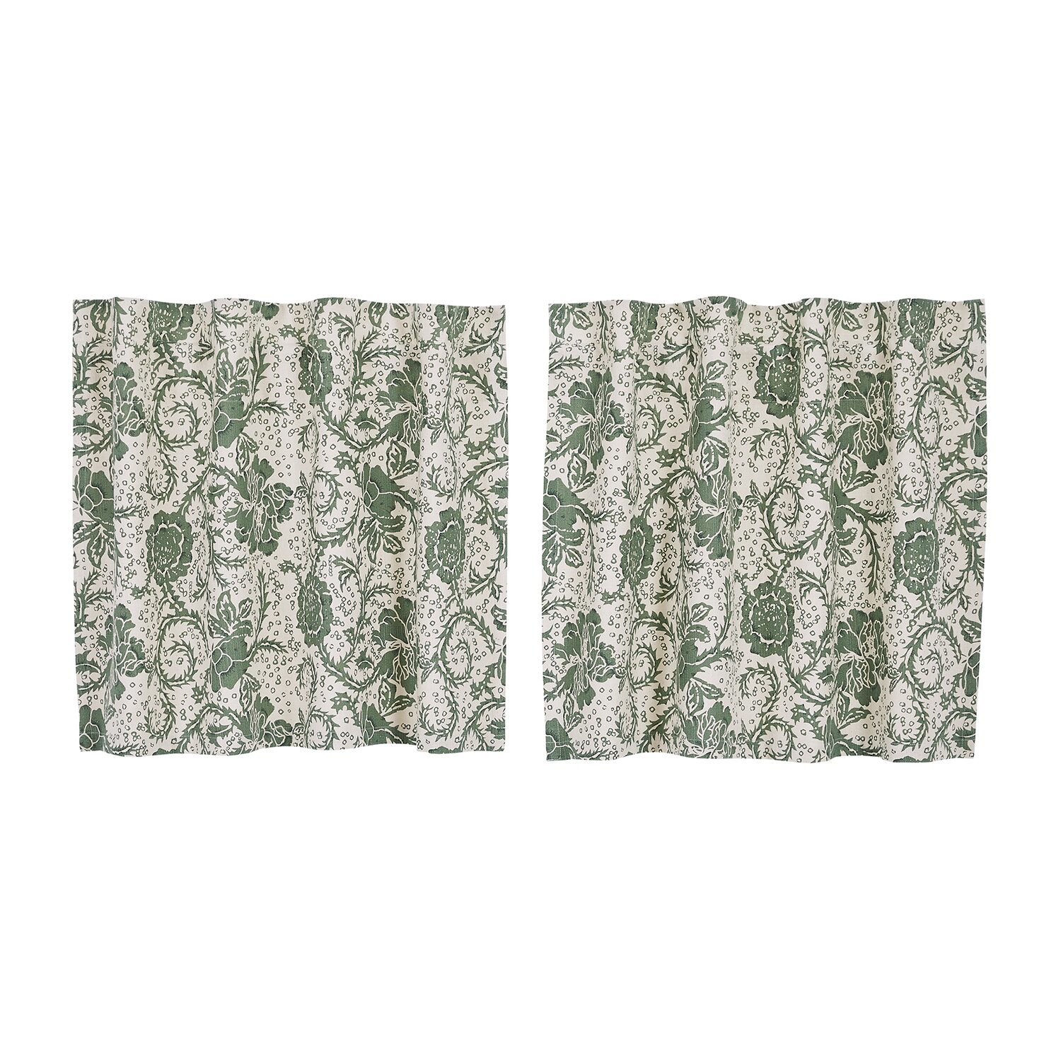 Vhc Brands Dorset 2-pc. Rod Pocket Window Tier