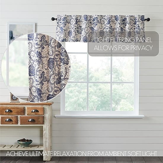 Vhc Brands Dorset Rod Pocket Tailored Valance