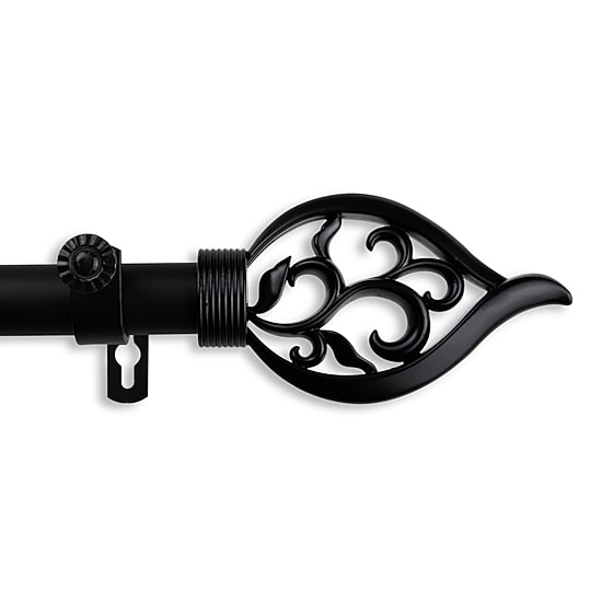 Rod Desyne Flora 1" Adjustable Curtain Rod