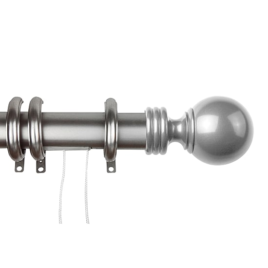 Rod Desyne Sphere Traverse Adjustable Curtain Rod