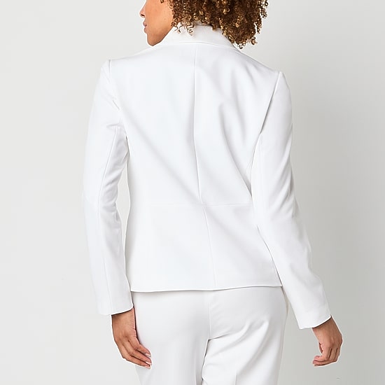 Black Label by Evan-Picone Womens Classic Fit Suit Jacket