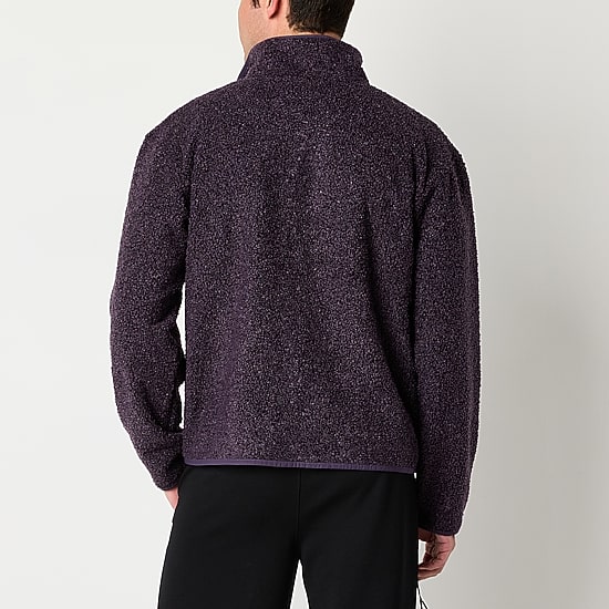 Xersion Sherpa Fleece Mens Fleece Softshell Jacket