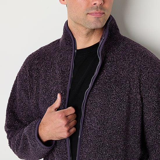 Xersion Sherpa Fleece Mens Fleece Softshell Jacket
