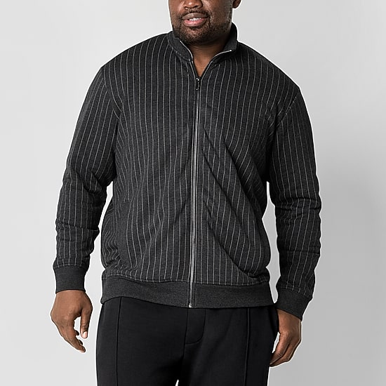 Shaquille O'Neal XLG™ Mens Fleece Big and Tall Track Jacket