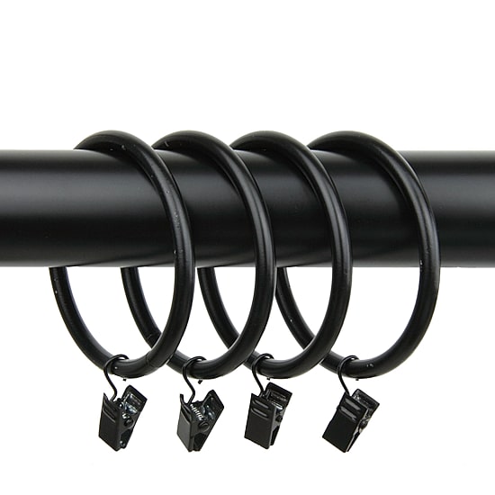 Rod Desyne Set of 10 Heavy-Duty 2½" Curtain Clip Rings