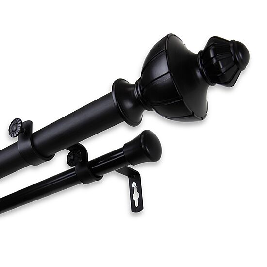 Rod Desyne Jerome 1" Double Adjustable Curtain Rod