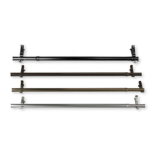 Rod Desyne Bay Extension 13/16 IN Adjustable Curtain Rod