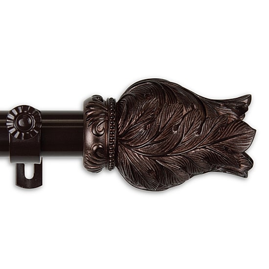 Rod Desyne Verda 1 IN Adjustable Curtain Rod