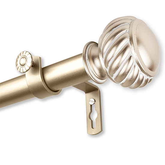 Rod Desyne Baldir 1 IN Adjustable Curtain Rod
