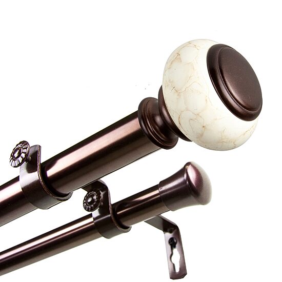 Rod Desyne Vernon Double Curtain Rod
