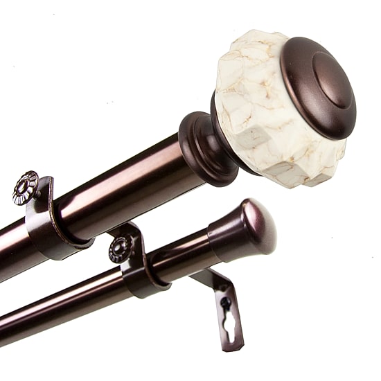 Rod Desyne Linden Double Curtain Rod
