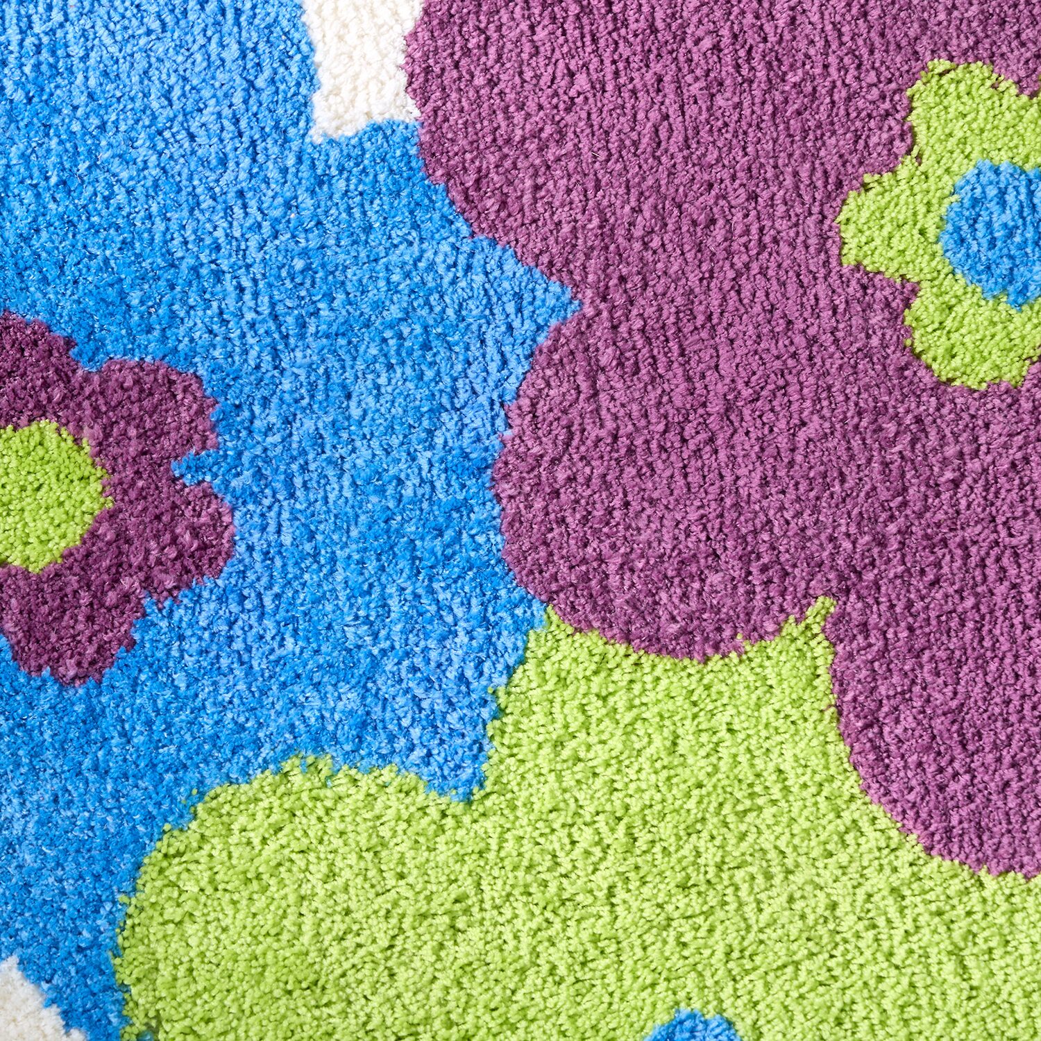 Town And Country Blossom Purple Bath Rug
