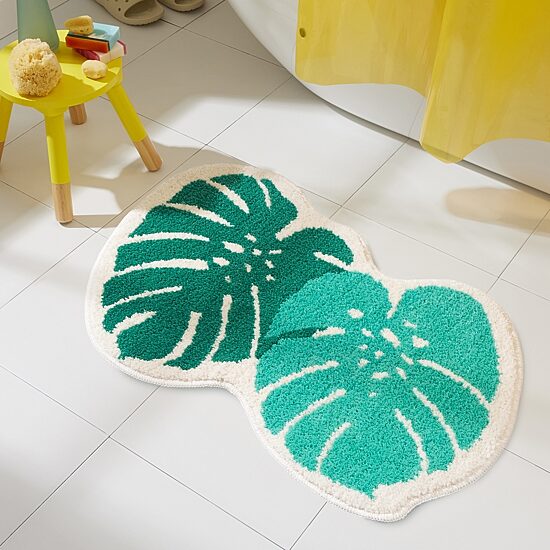 Town And Country Monstera Bath Rug