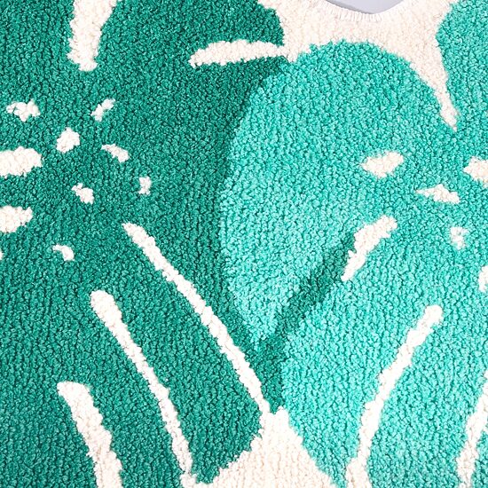 Town And Country Monstera Bath Rug