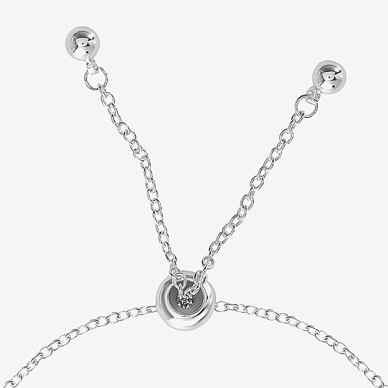 Disney Classics Unisex Adult Crystal Minnie Mouse Bolo Bracelet
