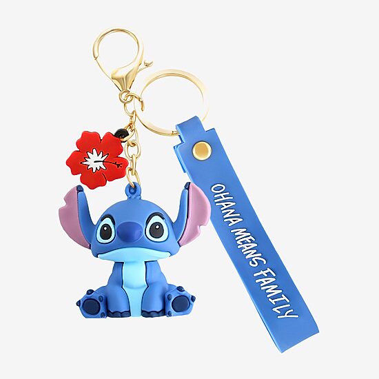 Ohana Lilo & Stitch Flower Key Chain