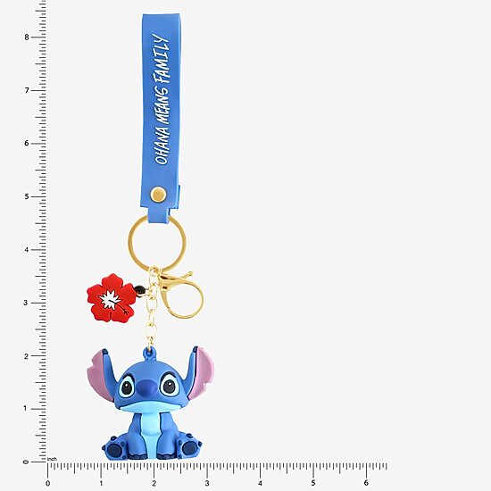 Ohana Lilo & Stitch Flower Key Chain