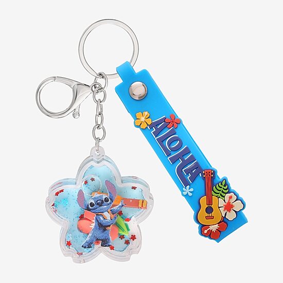 Aloha Lilo & Stitch Flower Key Chain